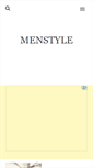 Mobile Screenshot of menstyle.lt